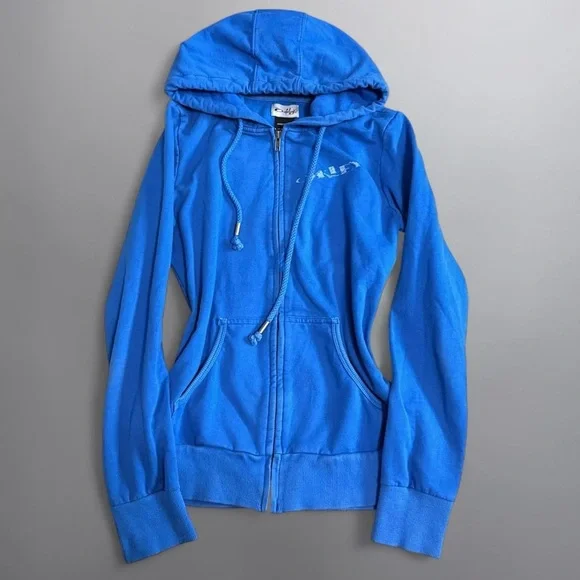 ❌SOLD❌ Oakley Blue Vintage Y2K Hoodie - Picture 2 of 5